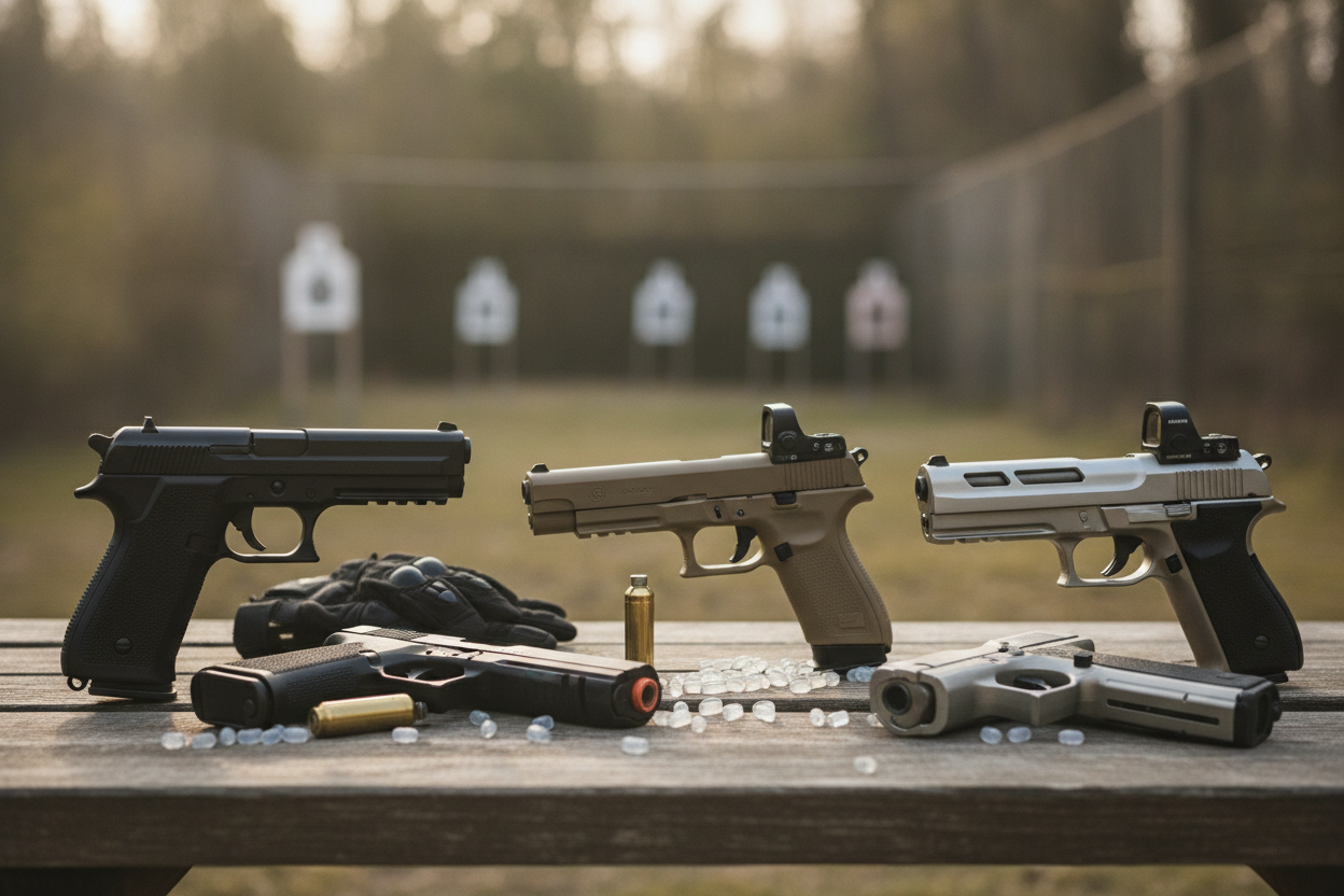 Alt du skal vide om valg af den rette softgun pistol